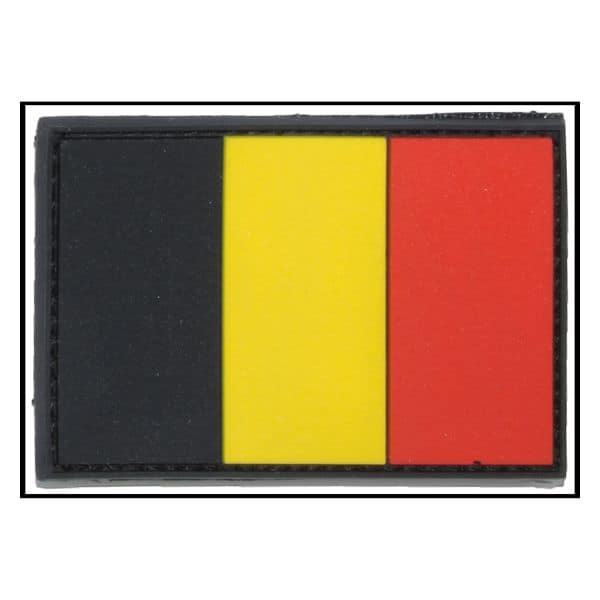Patch 3D bandiera Belgio