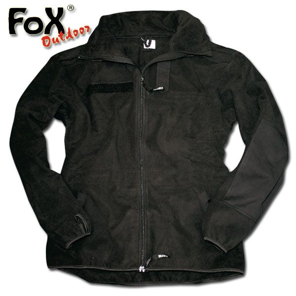 Giacca in pile Fox Alpin Import nera