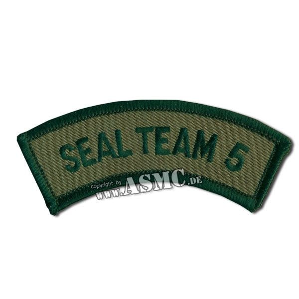Insignia tab patch Seal Team 5