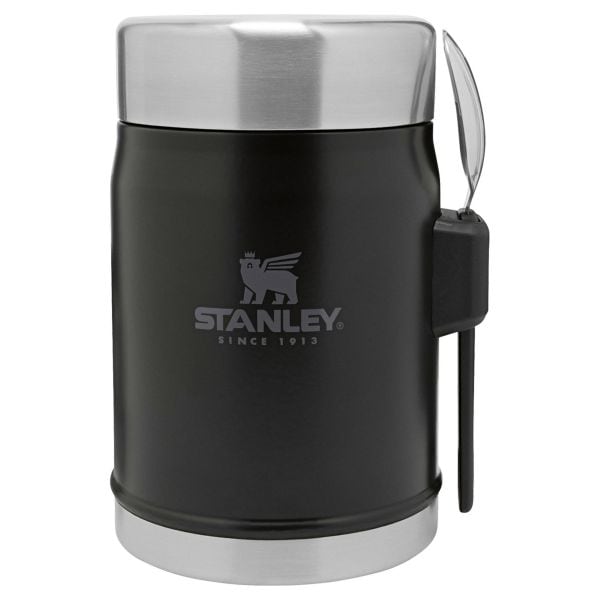 Porta pranzo con cucchiaio Stanley Classic Food Jar colore nero