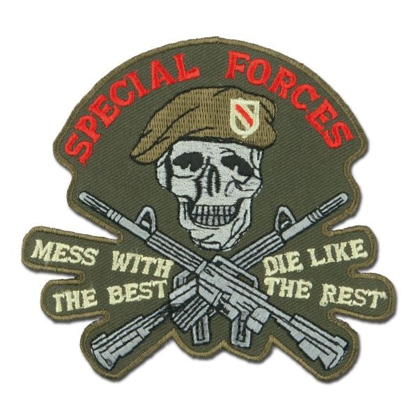 Insignia US textil Special ForcesSkull-Rifles