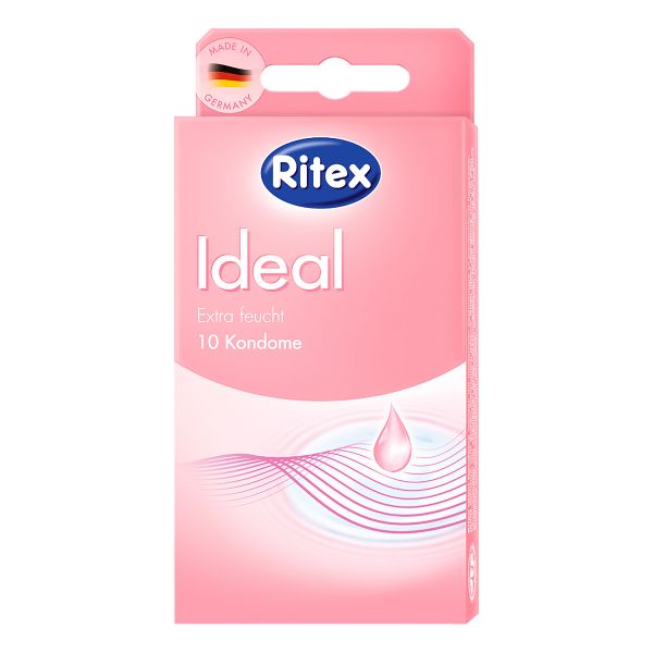 Confezione profilattici Ideal marca Ritex 10 pezzi