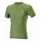T-Shirt da uomo, Lycra+mesh, Defcon 5, verde oliva