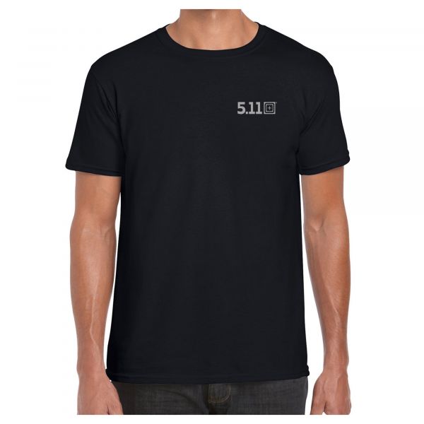 T-Shirt in cotone marca 5.11 Gladius colore nero