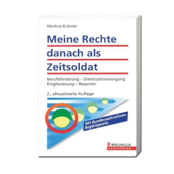 Libro Meine Rechte danach als Zeitsoldat - 2. Auflage