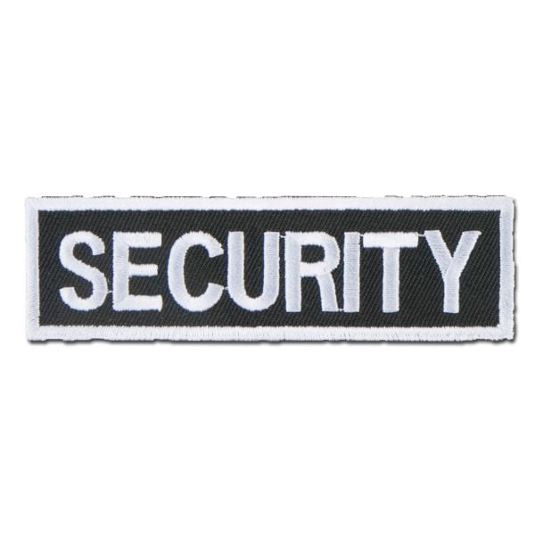 Distintivo in tessuto Security piccolo