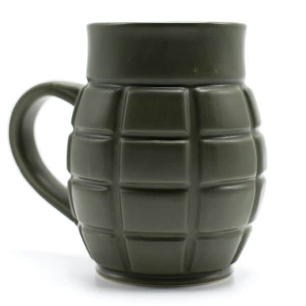 Caliber Gourmet Tasse Grenade Coffee Mug oliv