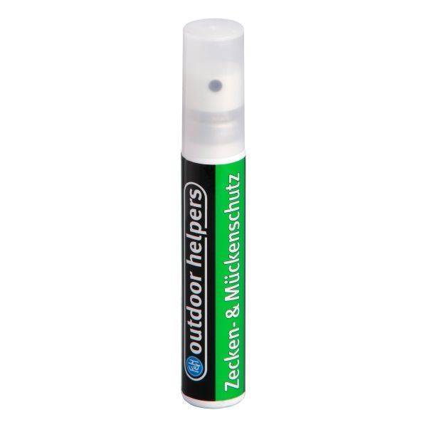 Spray repellente per zecche e zanzare, Outdoor helpers, 8 ml