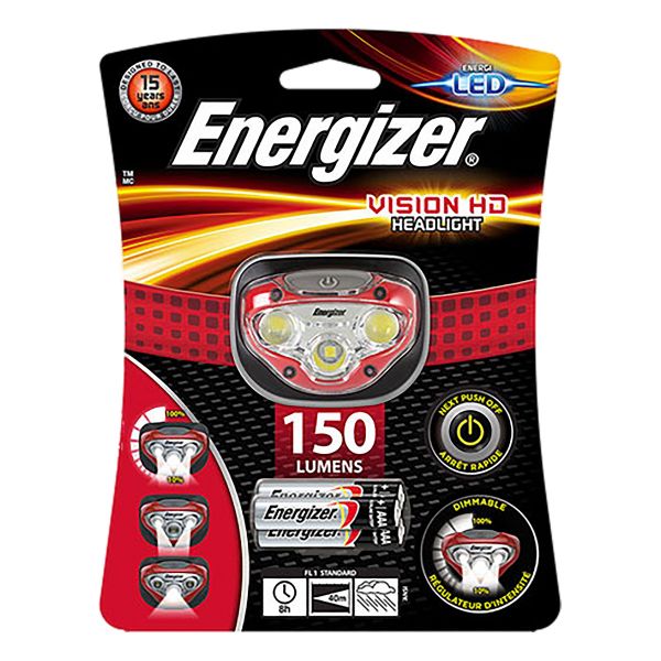 Energizer torcia frontale Vision HD