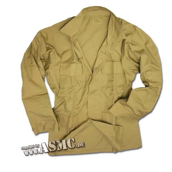 Giacca campo BDU Style cachi Ripstop