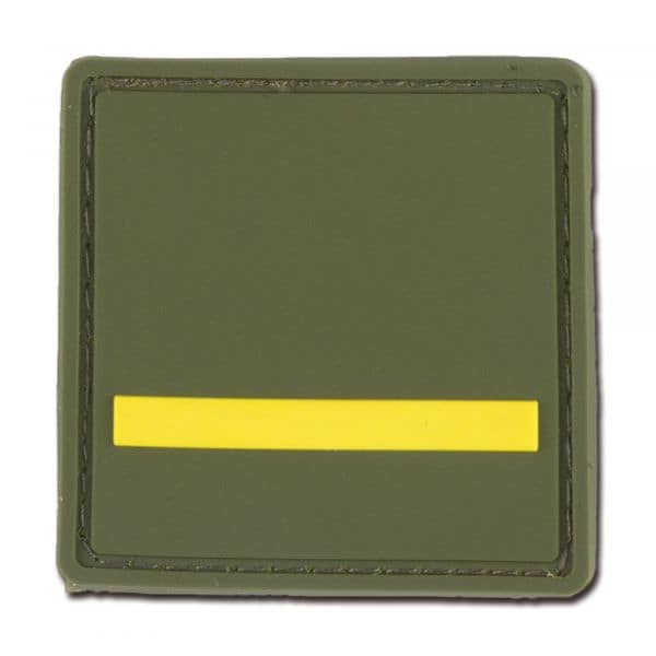 Distintivo grado Sottotenente Francese oliva colori
