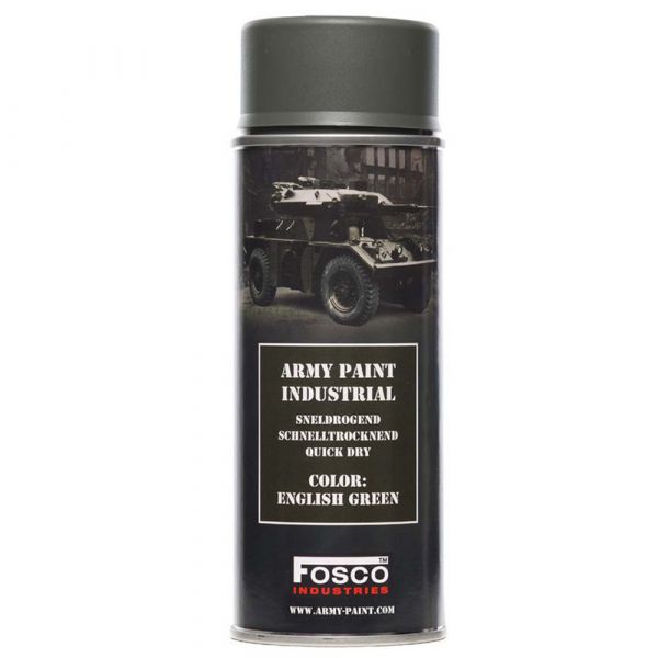 Vernice militare spray Fosco 400 ml verde inglese