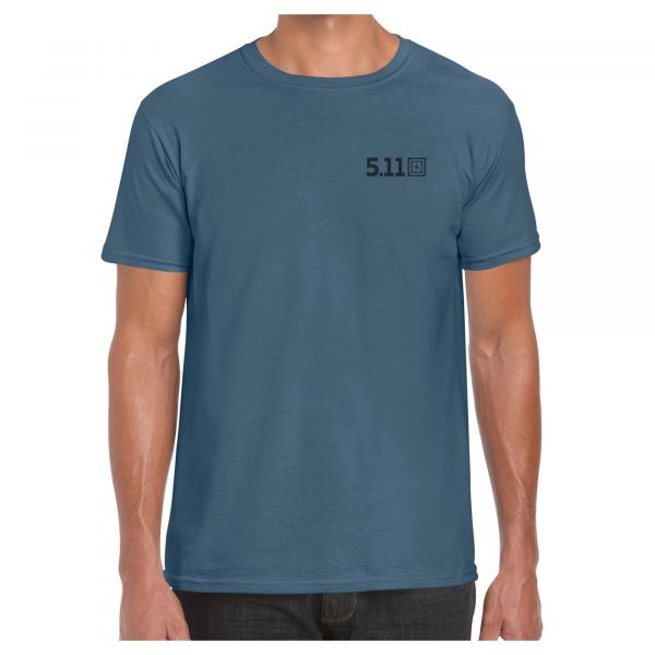 T-Shirt in cotone marca 5.11 T-Shirt Release the Kraken indigo