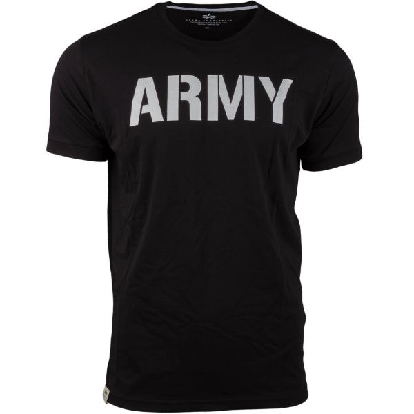 T-Shirt Army Alpha Industries colore nero