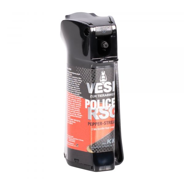 Spray al peperoncino Vesk RSG Police ampio getto 20 ml