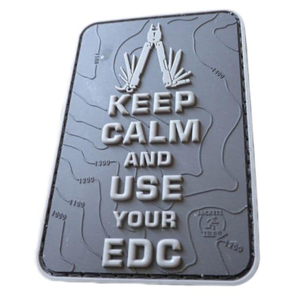 Patch 3D marca JTG Keep Calm and use your EDC blackops