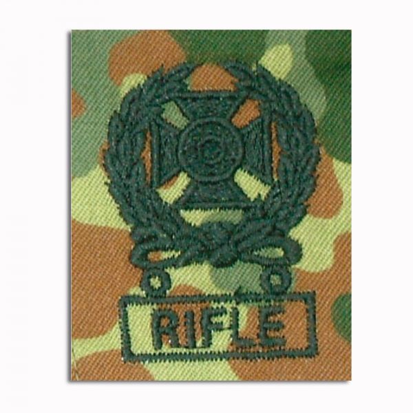 Distintivo in tessuto tiratore scelto Expert Rifle, mimetico