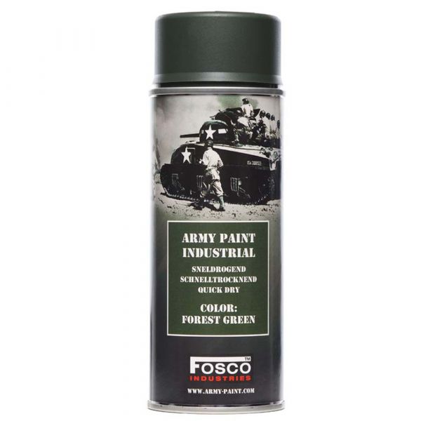 Vernice militare spray 400 ml forest green
