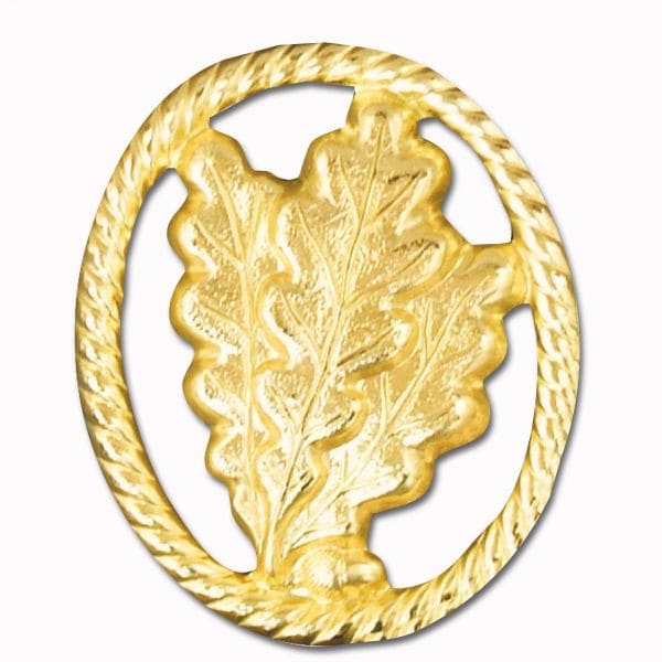 Distintivo da berretto Cacciatore senza bandiera oro