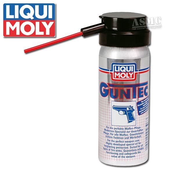 Olio spray lubrificante per armi GunTec 50 ml spray