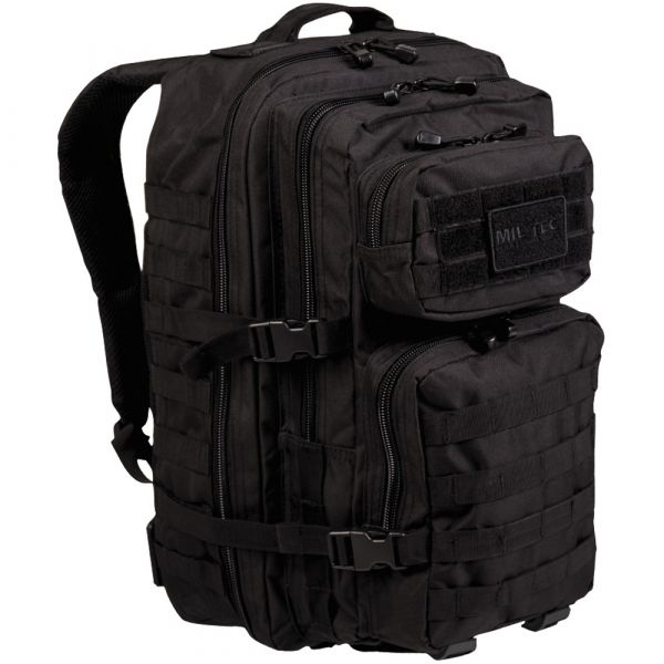 Zaino US Assault Pack II marca Mil-Tec colore nero