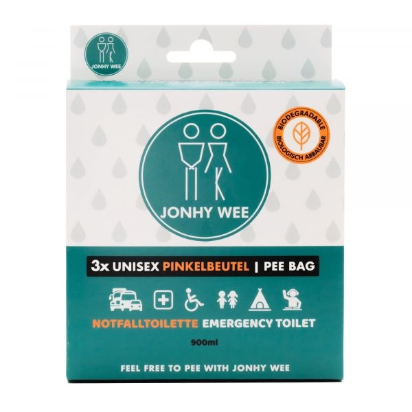 Sacchetto per urina marca Jonhy Wee 900 ml