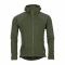 Giacca in pile AB Hoodie Delta colore oliva
