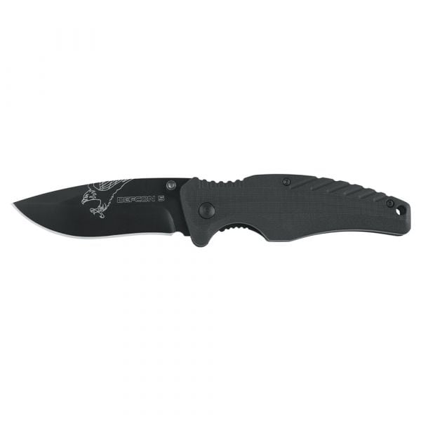 Coltello tascabile Defcon 5 Tactical Folding Knife Lima nero