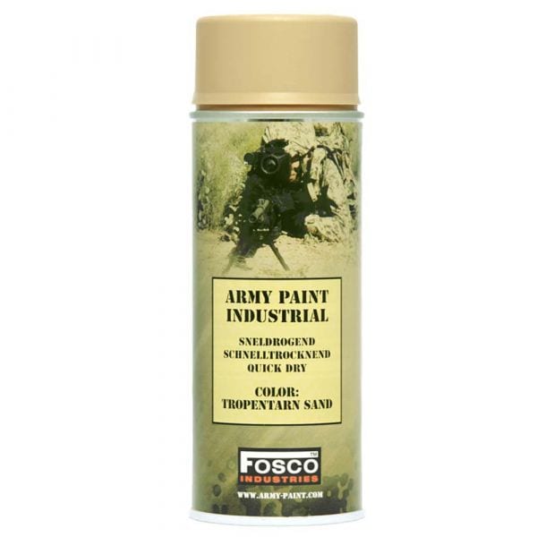 Vernice militare spray 400 ml sabbia mimetica tropicale