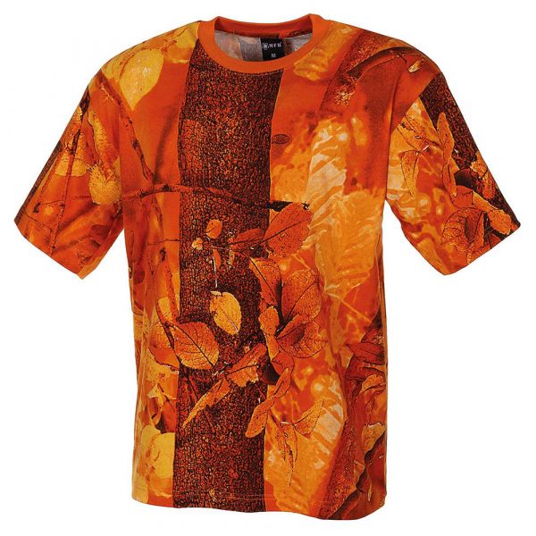 MFH T-Shirt US halbarm hunter orange