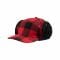 Cappello marca Brandit Lumberjacket Wintercap rosso nero