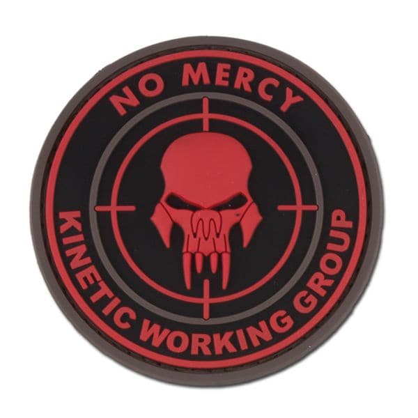 Patch 3D NO MERCY - KINETIC WORKING GROUP blackmedic