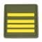 Distintivo grado Comandante Francese oliva colori