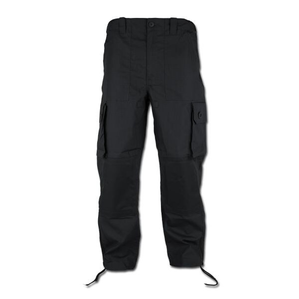 Pantaloni da campo Commando tessuto leggero nero