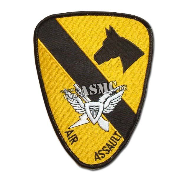 Distintivo in tessuto US 1st Cav. Air Assault