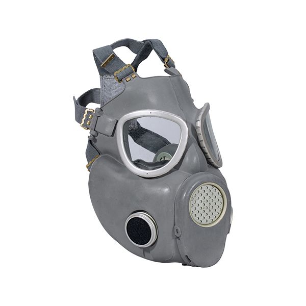 Polnische Schutzmaske MP4 ohne Filter neuwertig