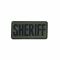 Patch MilSpecMonkey Sheriff 6x3 PVC od-green