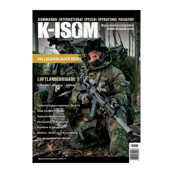 Kommando Magazin K-ISOM Spezial I/2017 Fallschirmjäger heute