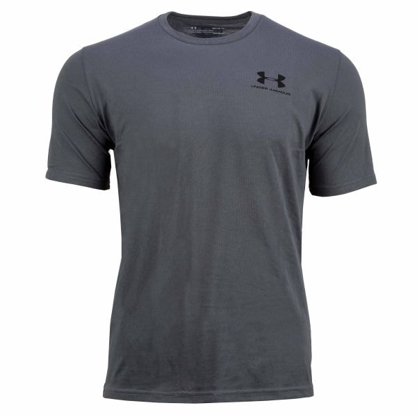 T-Shirt Under Armour Sportstyle Left Chest SS pitch gray