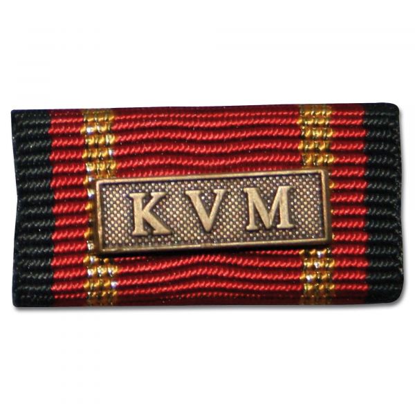 Label Pin Auslandseinsatz KVM bronze