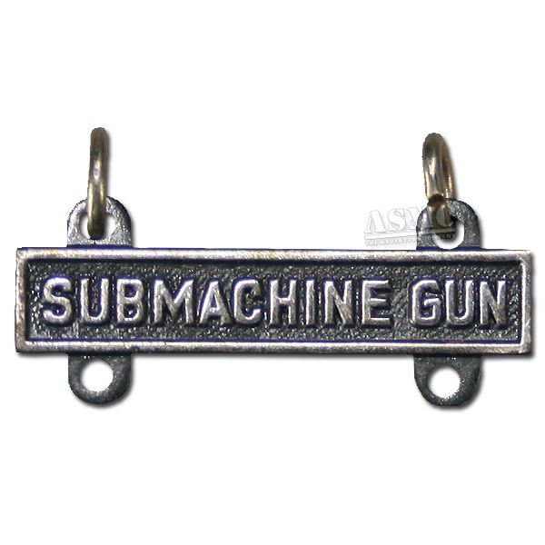 Insignia US Qualificazione Bar Submachine Gun