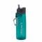 LifeStraw Wasserflasche Go mit Filter 2-Stage 0.65 L dark teal