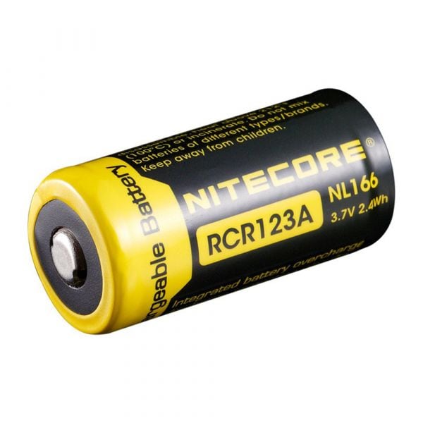 Batteria Nitecore 16340 650mAH NL166
