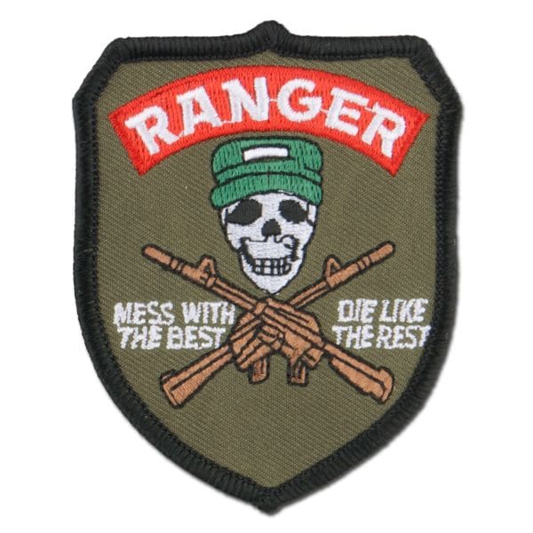 Insignia US embroidered Ranger mess with..