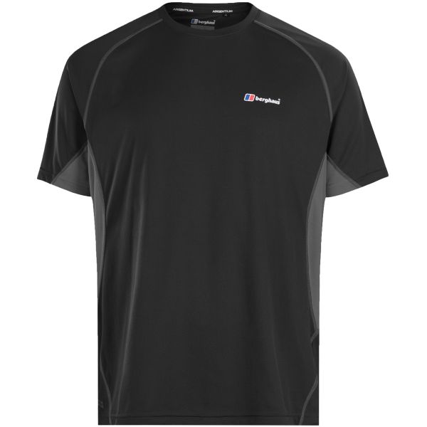 T-Shirt da uomo, Crew Neck Technical, Berghaus, carbone