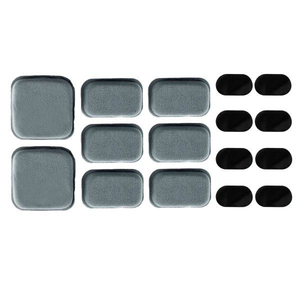 Set cuscinetti protettivi per elmetto CP FMA colore grigio