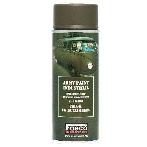 Vernice militare spray Fosco 400 ml bulli green