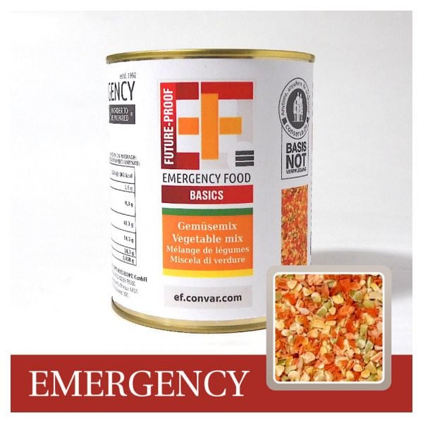 Preparato per mix di verdure EF Emergency Food Basics