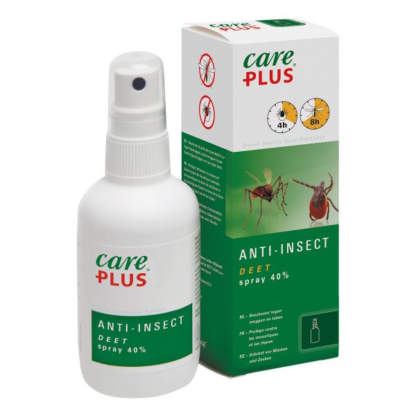 Care Plus repellente per insetti DEET 40 Spray 100ml