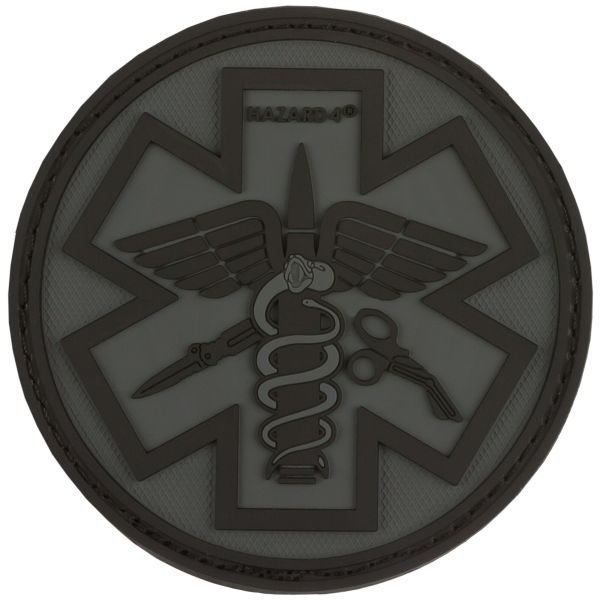 3D-Patch Hazard 4 Paramedico nero
